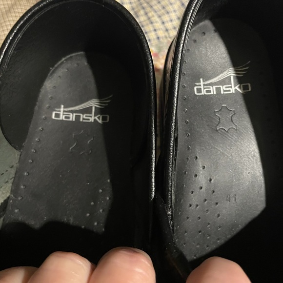 Dansko size 41 Black leather  in excellent condition - Picture 4 of 9